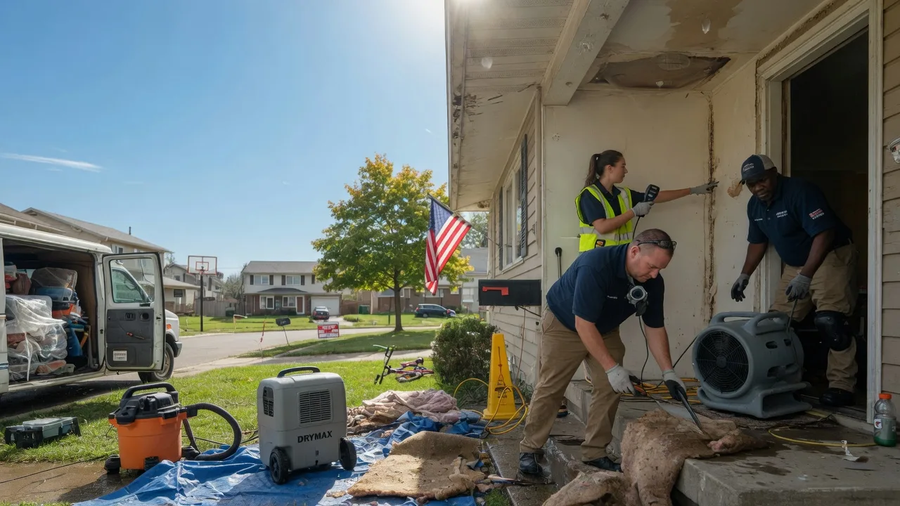 Water Damage Restoration in Plano, IA near me